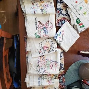 Handmade tea towels